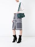 buttoned skirt