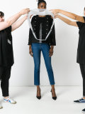 double-breasted military jacket