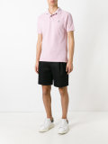 logo patch polo shirt 
