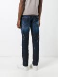 ‘Slim’ chain trim jeans 