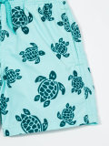 turtle print swim shorts