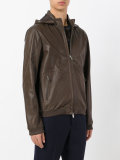 zip up hooded jacket 