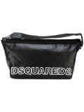 two-tone logo wash bag
