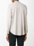 band collar shirt 