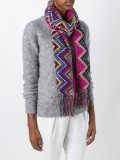 zig-zag pattern scarf
