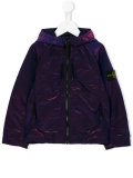 printed raincoat 