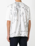 lettering print T-shirt