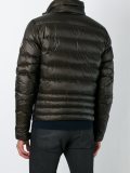 zipped high neck jacket