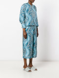 birds print suit 