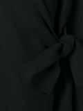 'Jumbo Twill' tie front coat