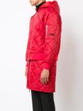 'Against' quilted bomber jacket