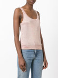 lamé tank top