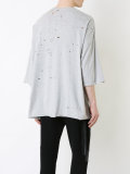 destroyed effect T-shirt