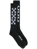 arrow embroidered socks 