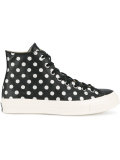 polka-dot Chuck Taylor sneakers