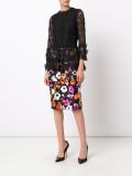 floral lace blouse