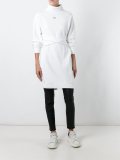 open back roll neck sweatshirt