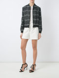 lace bomber jacket