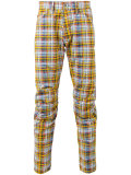 madras check trousers 