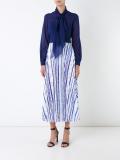 picot ruffle blouse
