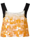 sequin crop top