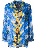 'Rococo Plume' pyjama shirt