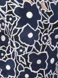 floral embroidered gown