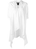 draped blouse