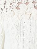 lace detail jumper