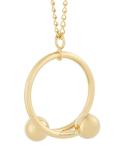 spheres long necklace