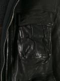 hooded multi-pocket jacket