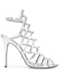 high shine sandals 