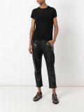 seam detail T-shirt