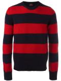 striped Shetland wool sweater