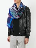 abstract print scarf