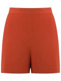 high-waisted shorts