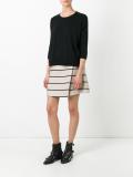 three-quarters sleeve sweatshirt
