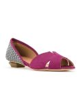 panelled ballerinas
