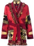 belted cardigan