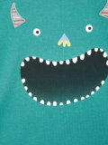 monster print T-shirt