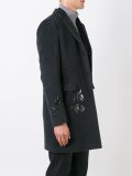 单排扣大衣