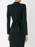 crepe wrap jacket