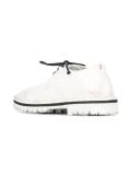 contrast lace-up shoes 