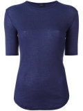 slim-fit knitted T-shirt