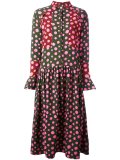 dotted multicolour shirt dress