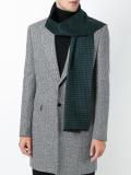 houndstooth pattern scarf