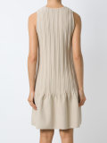 round neck knit dress