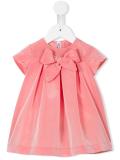 bow ribbon pleated dress