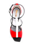 Decor Colour-Block T-bar sandals
