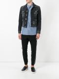 cropped denim jacket